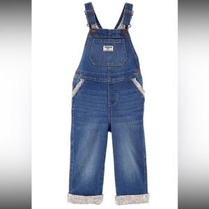 Oshkosh B’Gosh Floral Toddler Overalls